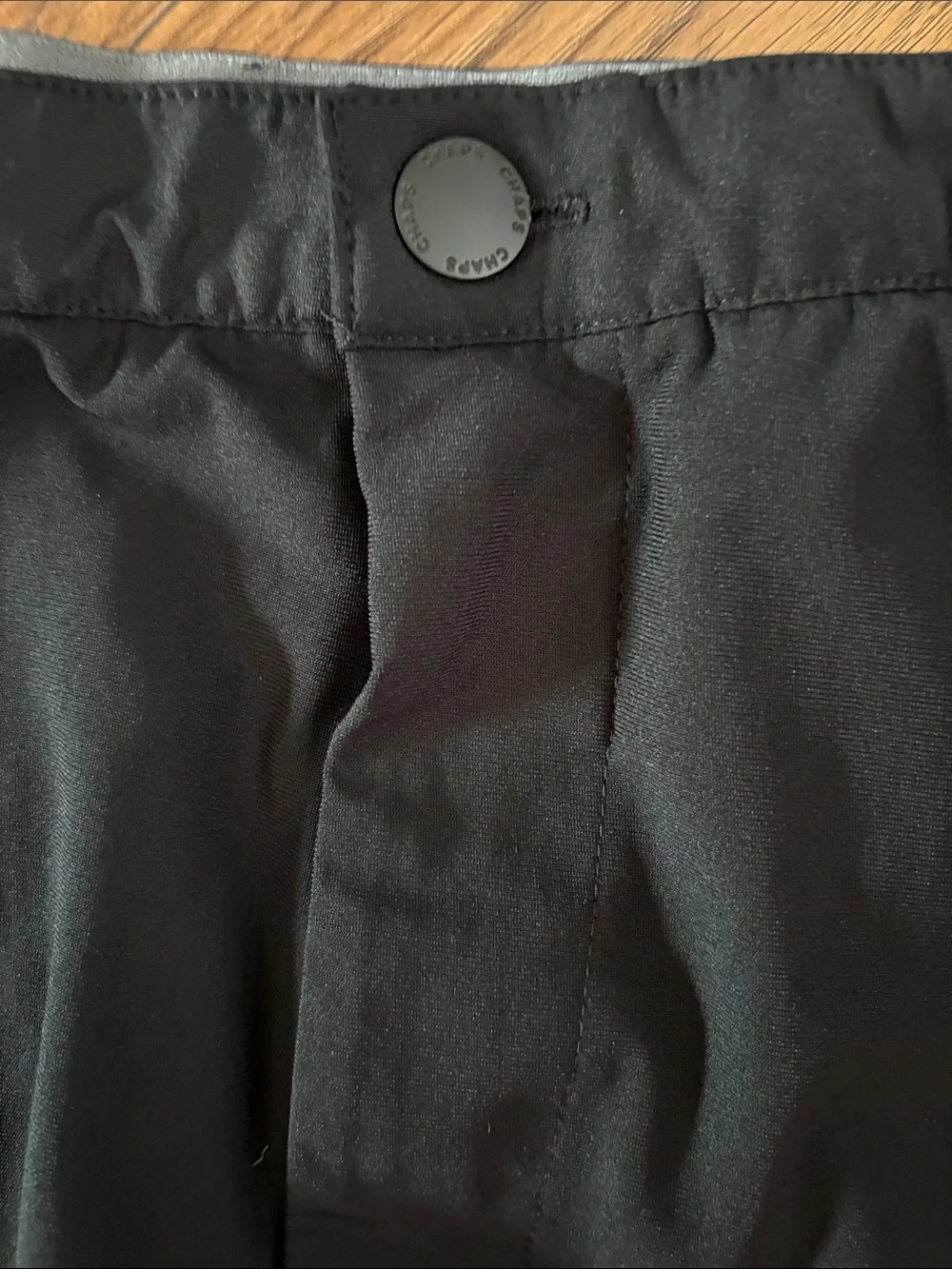 Chaps Black Tailored Dress Pants